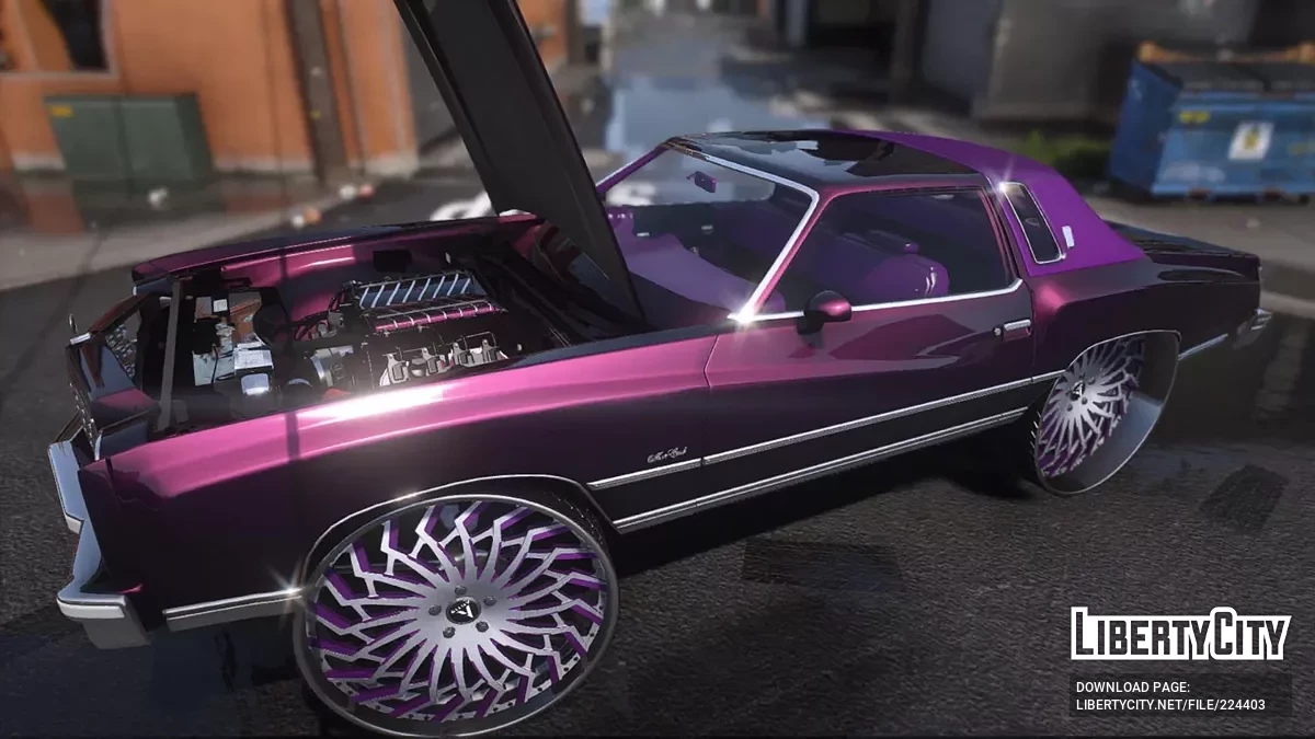 1977 Chevy Monte Carlo On Artis Forged / GTA 5