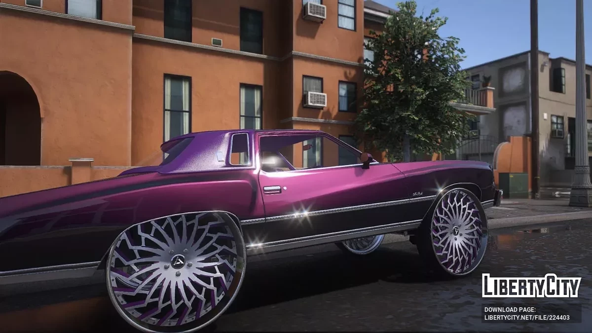 1977 Chevy Monte Carlo On Artis Forged / GTA 5