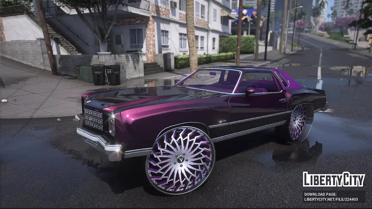 1977 Chevy Monte Carlo On Artis Forged / GTA 5