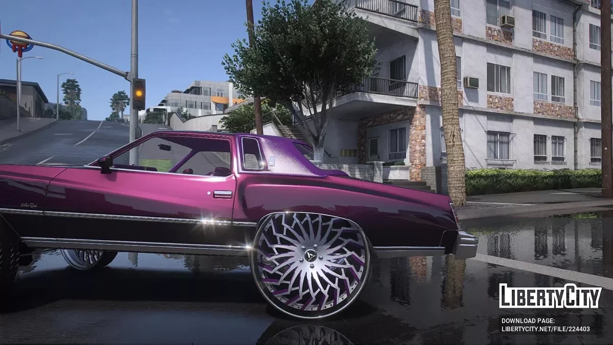 1977 Chevy Monte Carlo On Artis Forged / GTA 5
