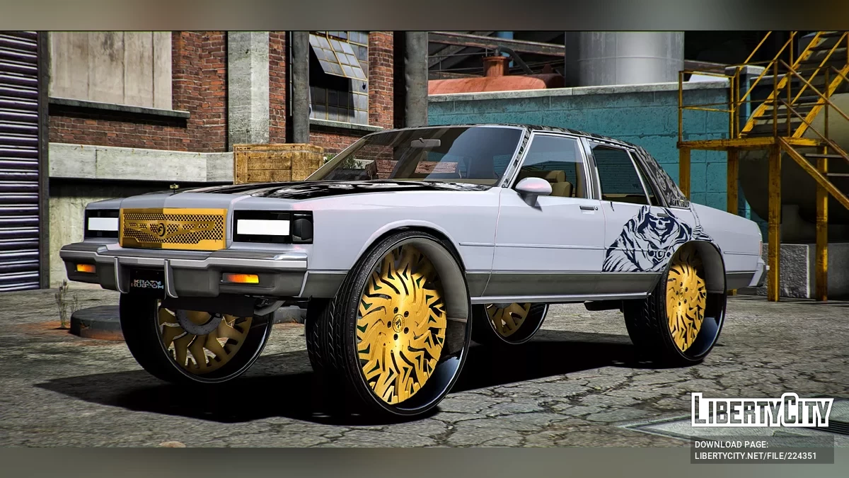 1989 Chevy Caprice Grimreaper Donk / GTA 5