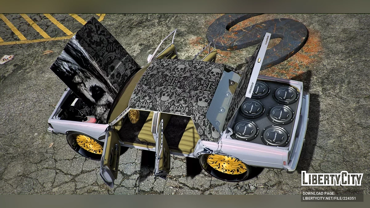 1989 Chevy Caprice Grimreaper Donk / GTA 5