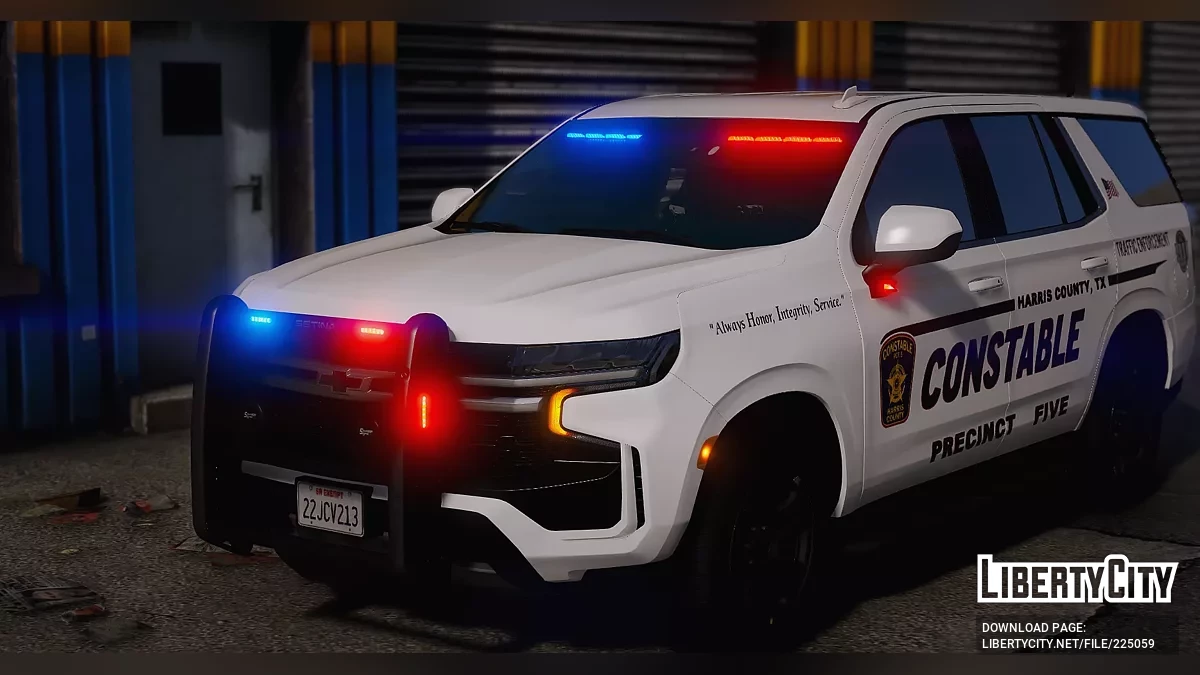 2021 Slicktop Tahoe Harris County Constable Precinct 5 / GTA 5