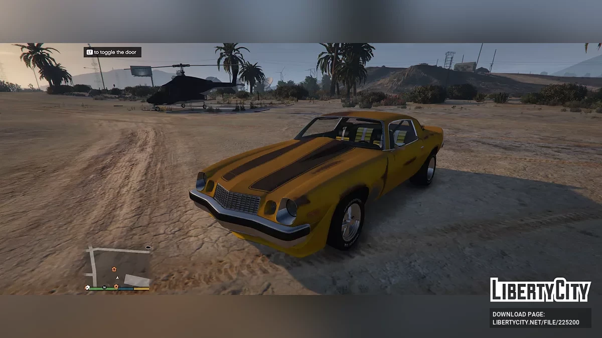 Chevrolet Camaro 77 BumbleBee v1.0 / GTA 5
