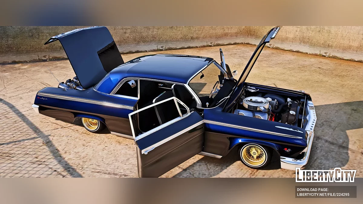 Chevy Impala Lowrider 1962 / GTA 5