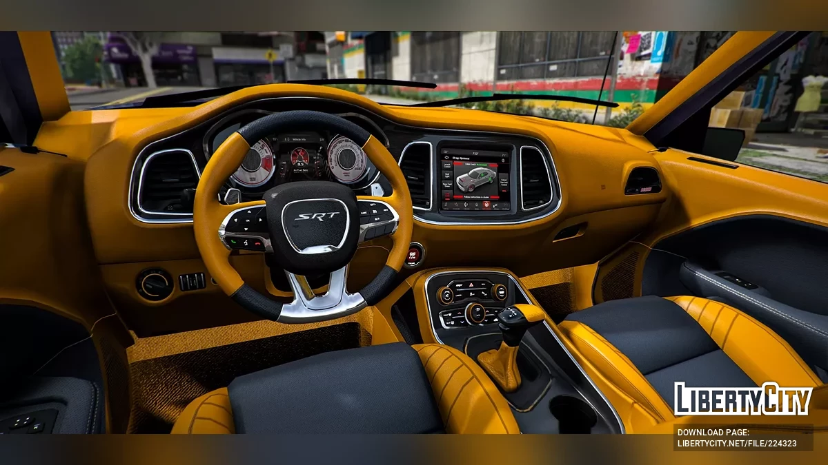 Chevy Silverado Demon with Dodge Interior / GTA 5