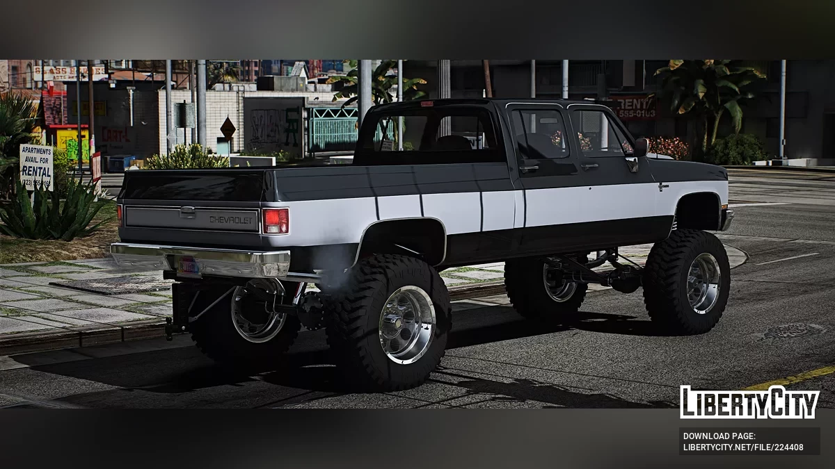 Chevy Silverado Square Body 1986 Lifted / GTA 5