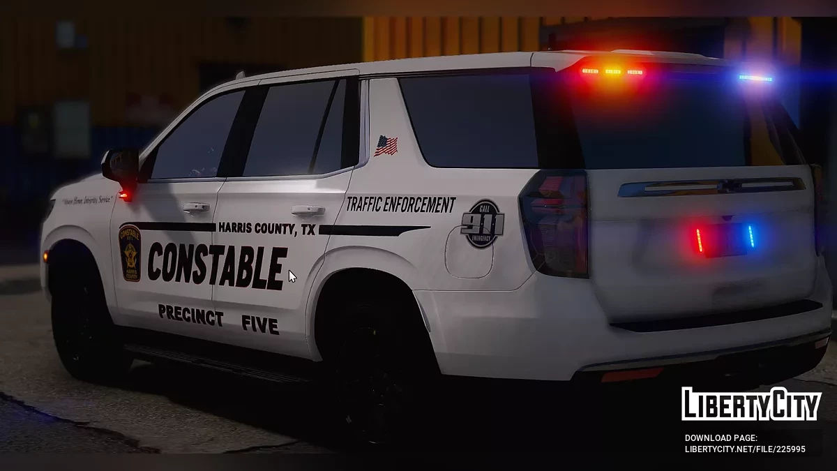 2021 Chevrolet Tahoe Slicktop - Harris County Constable Precinct 5 / GTA 5
