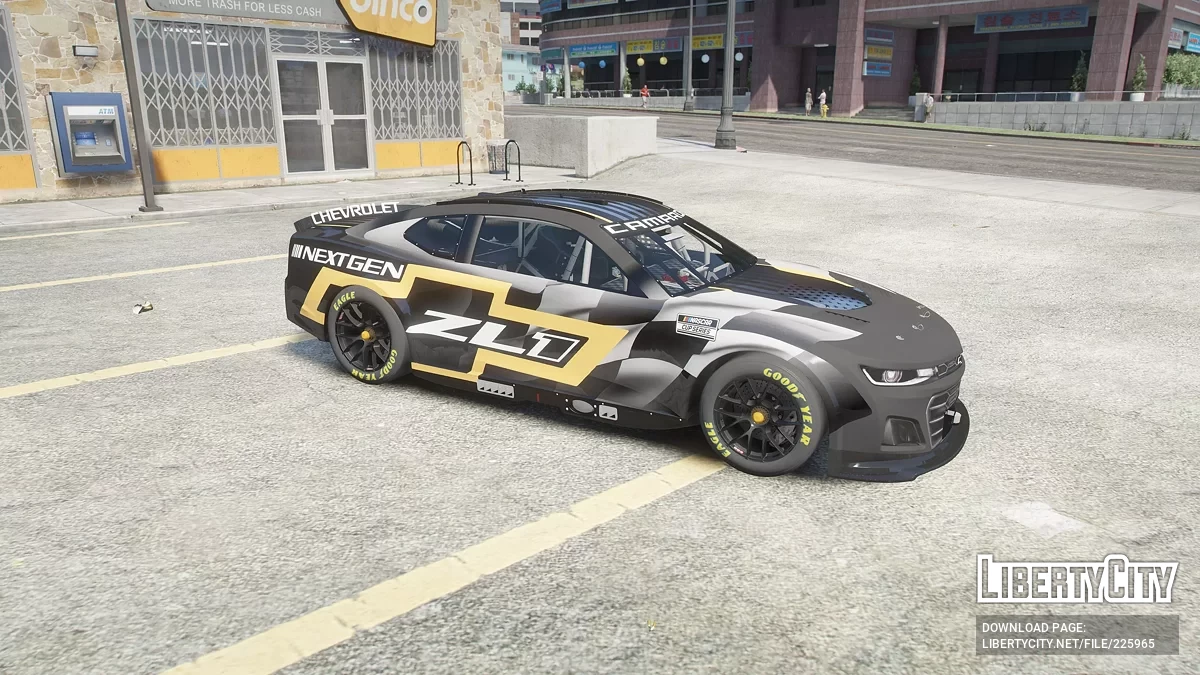 NASCAR Next Gen Chevrolet Camaro ZL1 v1.0 / GTA 5