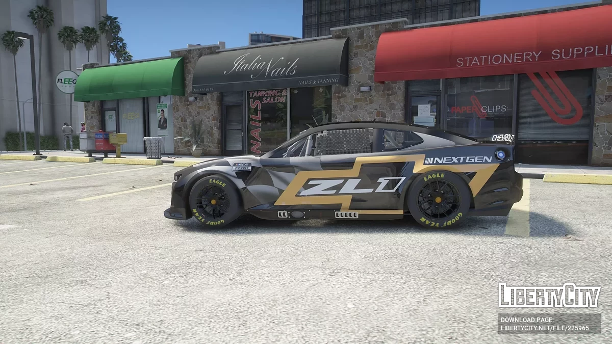 NASCAR Next Gen Chevrolet Camaro ZL1 v1.0 / GTA 5
