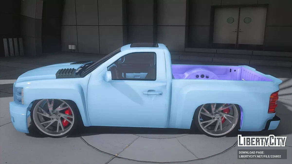 2010 Chevy Silverado Single Cab On Intros / GTA 5