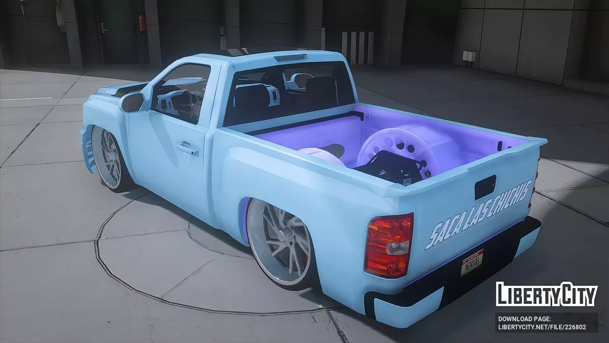 2010 Chevy Silverado Single Cab On Intros / GTA 5