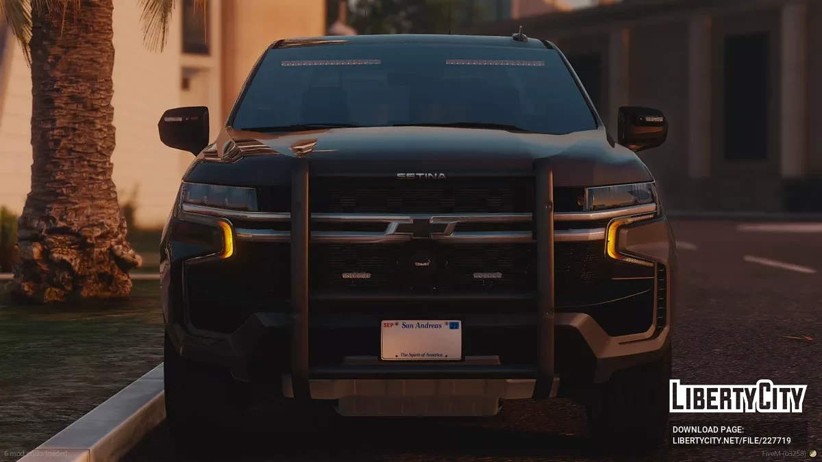 2022 Chevrolet Tahoe Unmarked / GTA 5