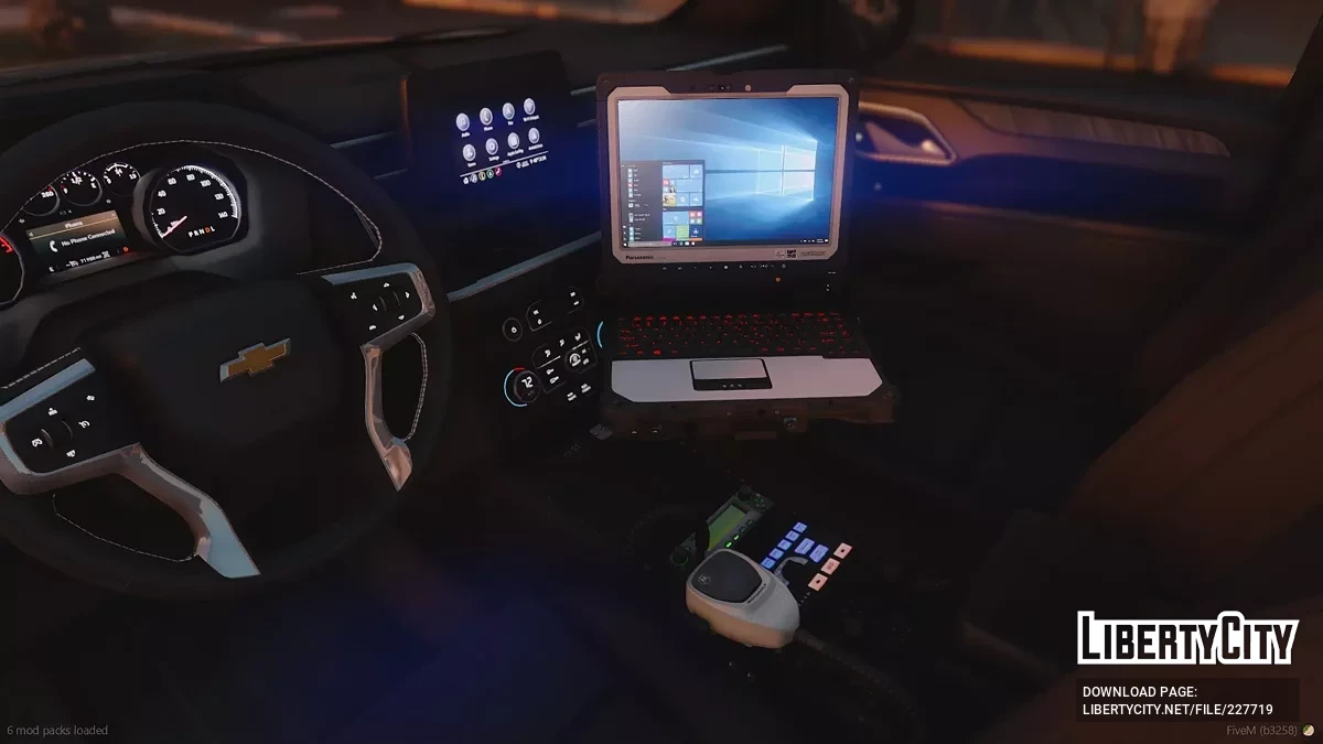 2022 Chevrolet Tahoe Unmarked / GTA 5