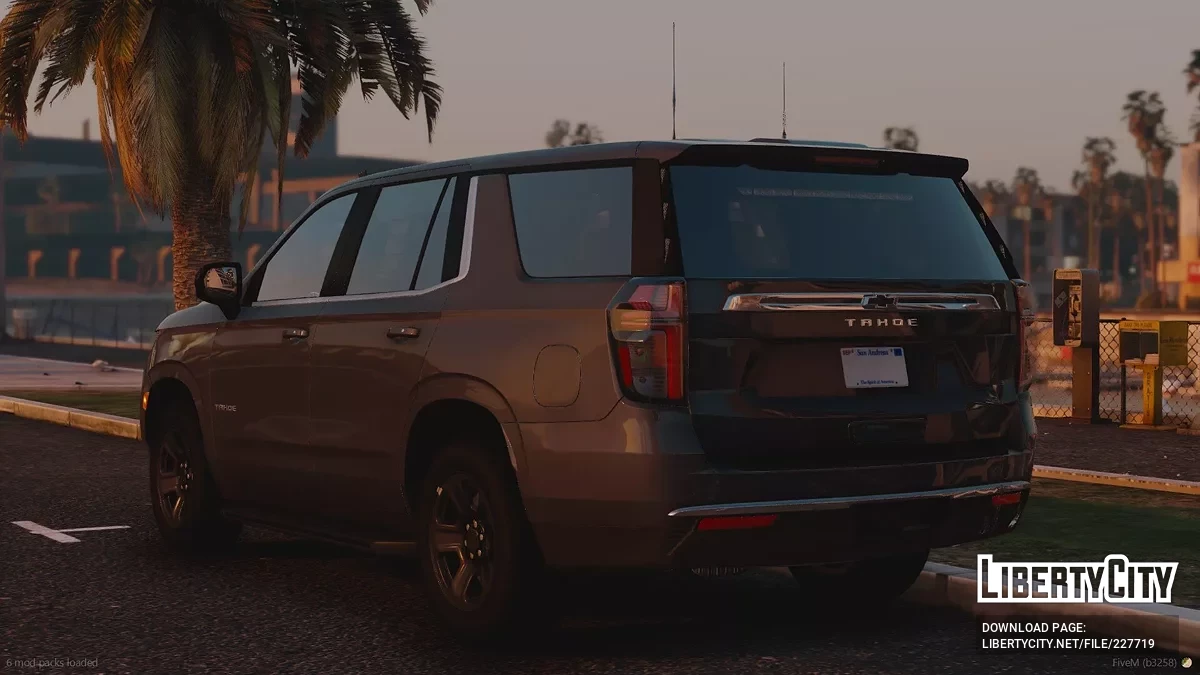 2022 Chevrolet Tahoe Unmarked / GTA 5