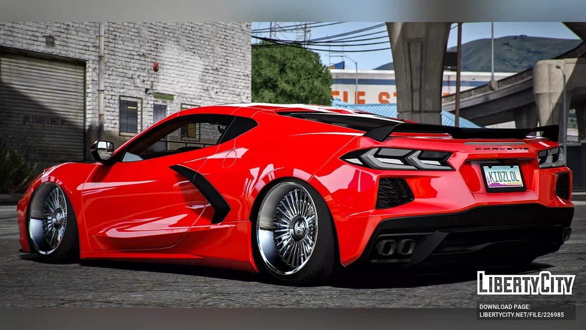 Chevrolet Corvette C8 Stanced / GTA 5