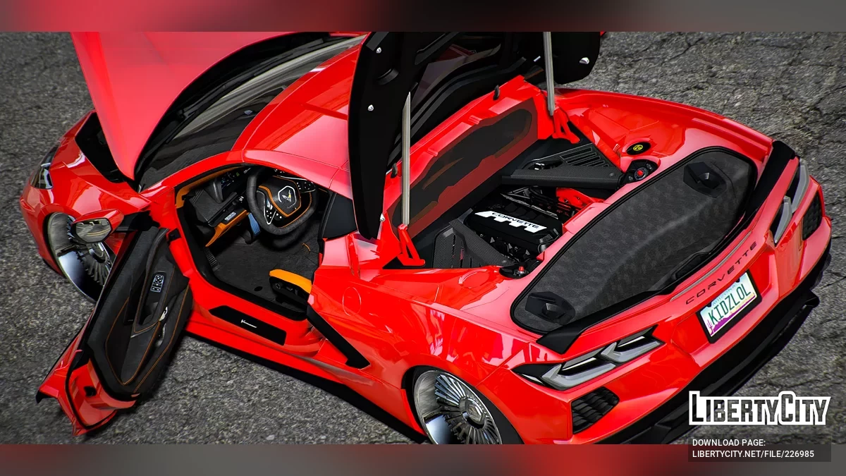 Chevrolet Corvette C8 Stanced / GTA 5