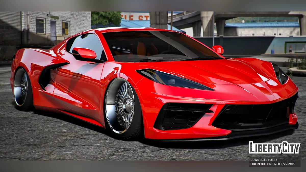 Chevrolet Corvette C8 Stanced / GTA 5