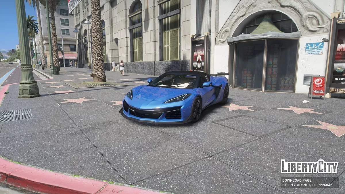 Chevrolet Corvette Z06 Convertible & Pandem Corvette C8 Rocket Bunny Bundle v1.0 / GTA 5