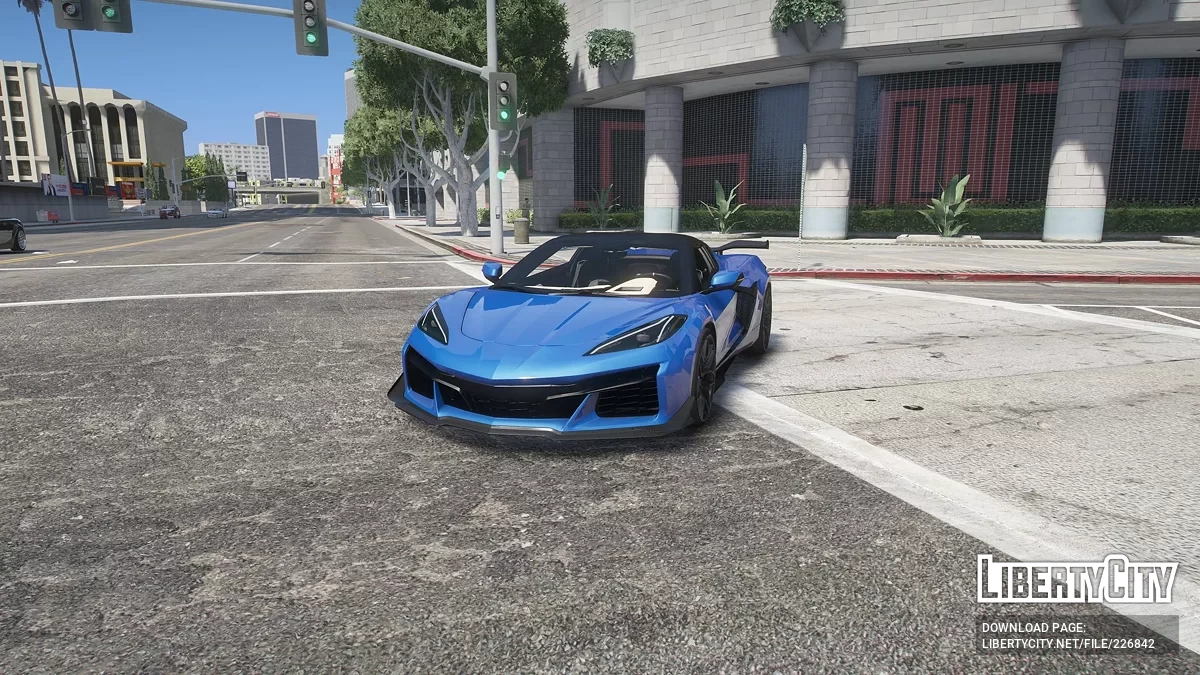 Chevrolet Corvette Z06 Convertible & Pandem Corvette C8 Rocket Bunny Bundle v1.0 / GTA 5