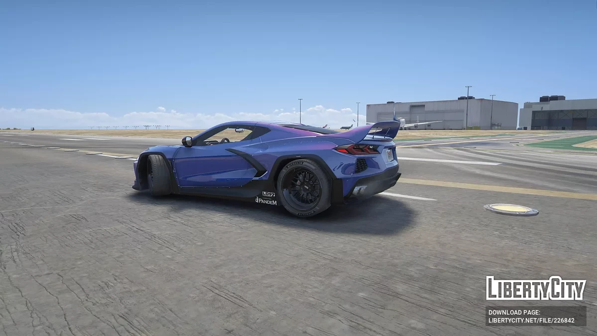 Chevrolet Corvette Z06 Convertible & Pandem Corvette C8 Rocket Bunny Bundle v1.0 / GTA 5
