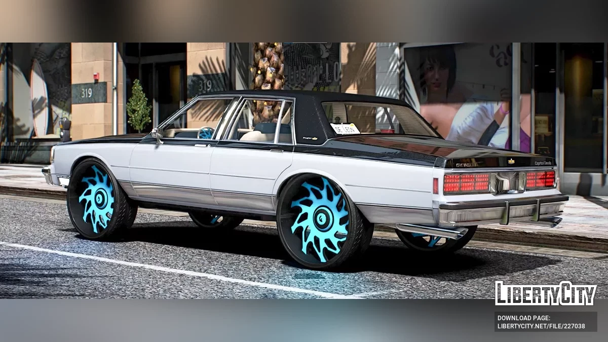Chevy Caprice Classic 1987 on Forgiato / GTA 5