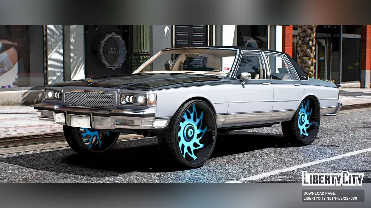 Chevy Caprice Classic 1987 on Forgiato / GTA 5