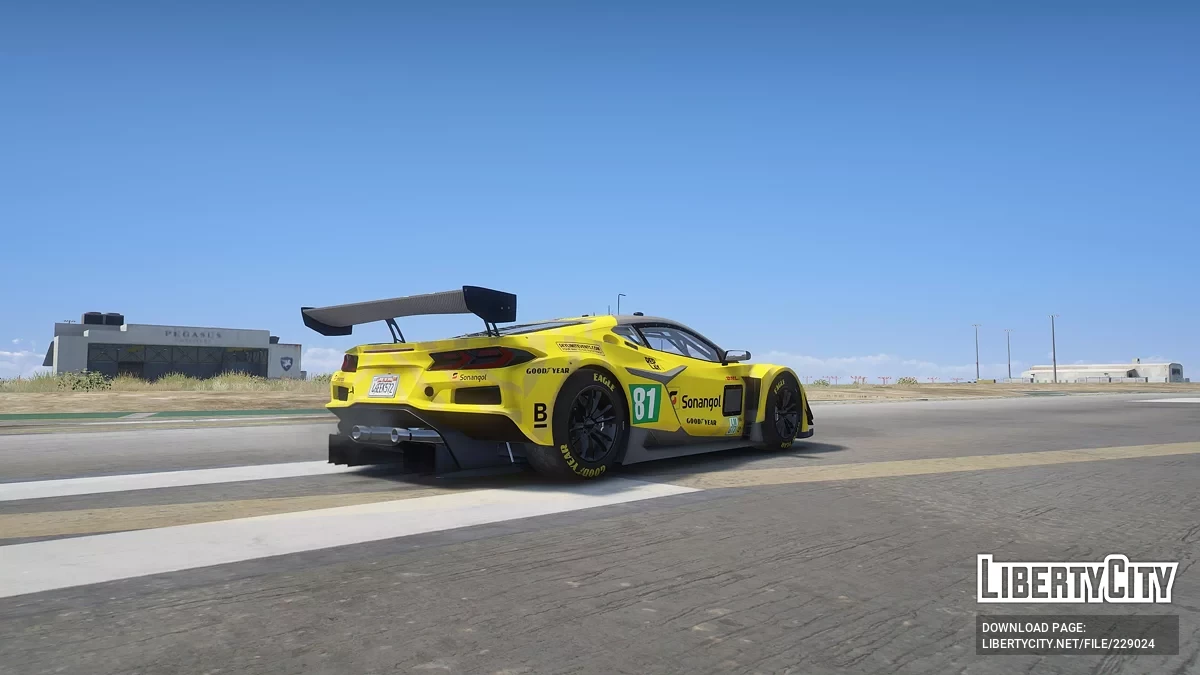 Corvette C8R GT3TF Sport v1.0 / GTA 5