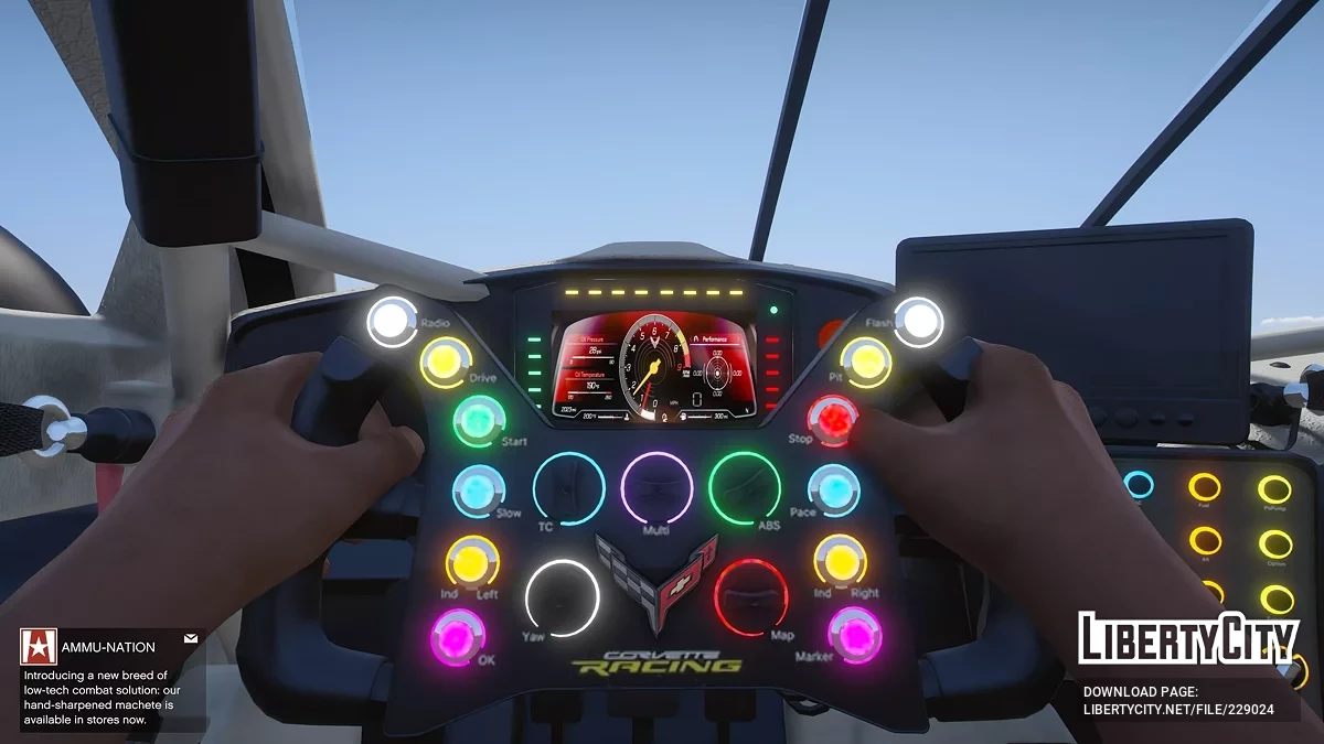 Corvette C8R GT3TF Sport v1.0 / GTA 5