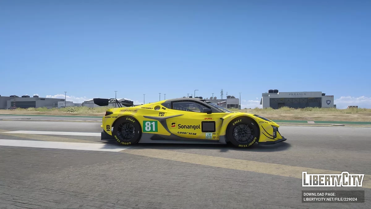 Corvette C8R GT3TF Sport v1.0 / GTA 5
