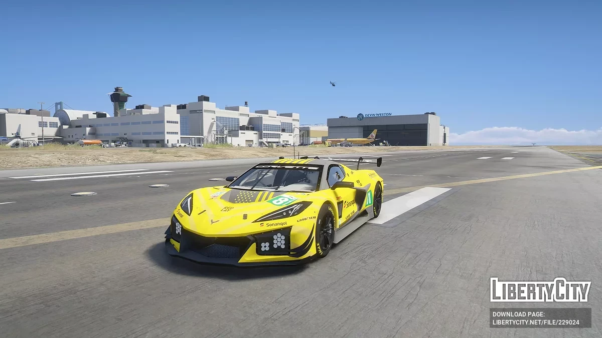 Corvette C8R GT3TF Sport v1.0 / GTA 5