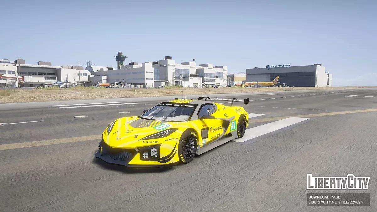 Corvette C8R GT3TF Sport v1.0 / GTA 5