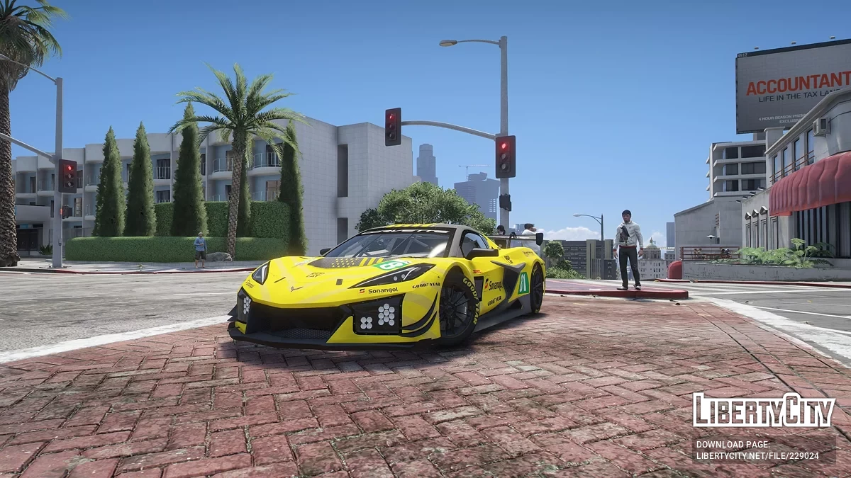 Corvette C8R GT3TF Sport v1.0 / GTA 5