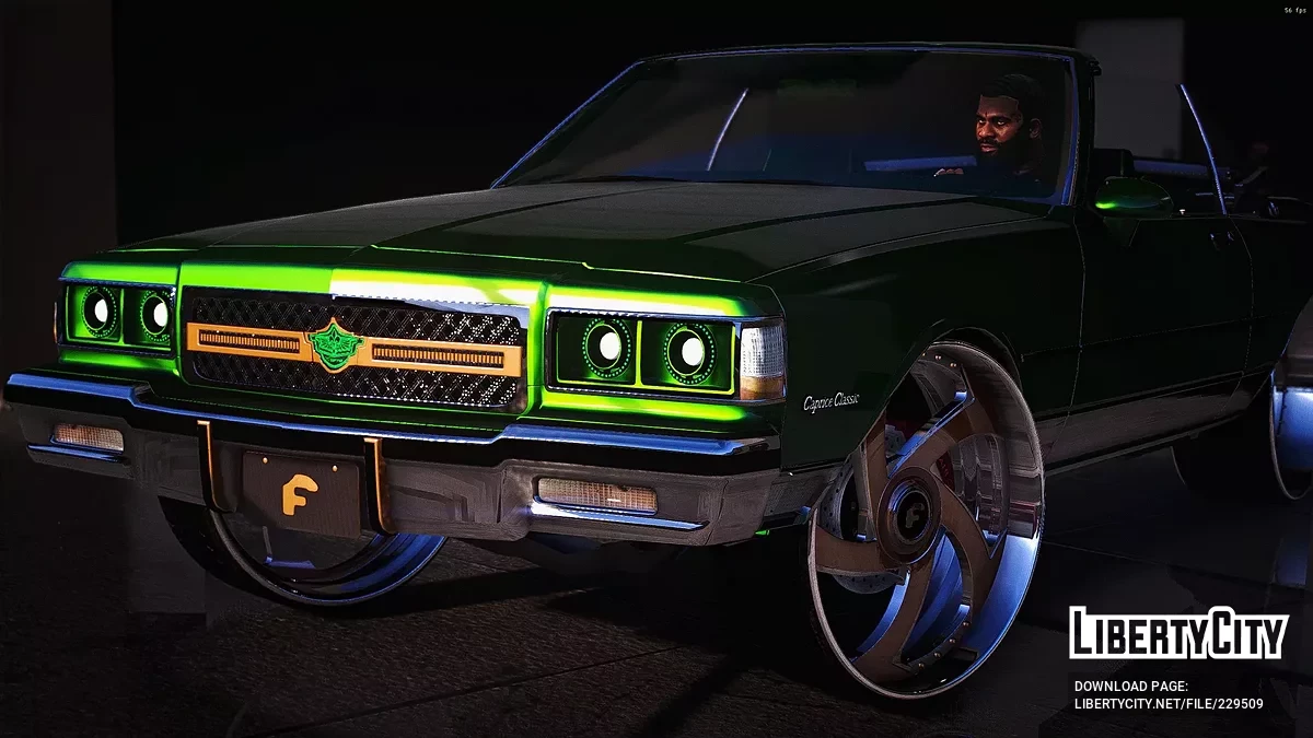 Chevrolet Caprice 2 Door Vert / GTA 5