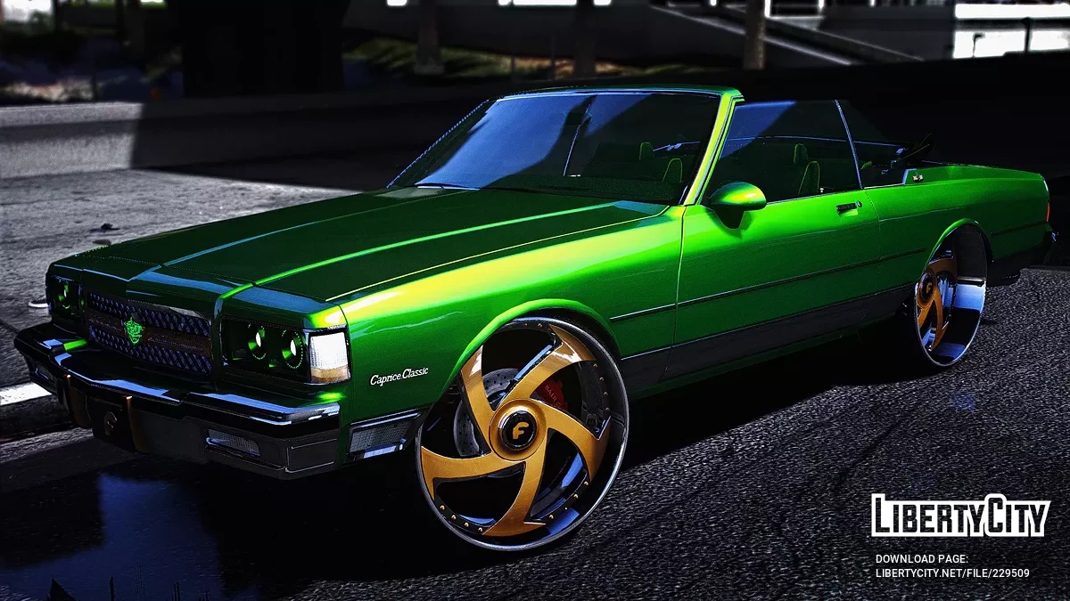 Chevrolet Caprice 2 Door Vert / GTA 5