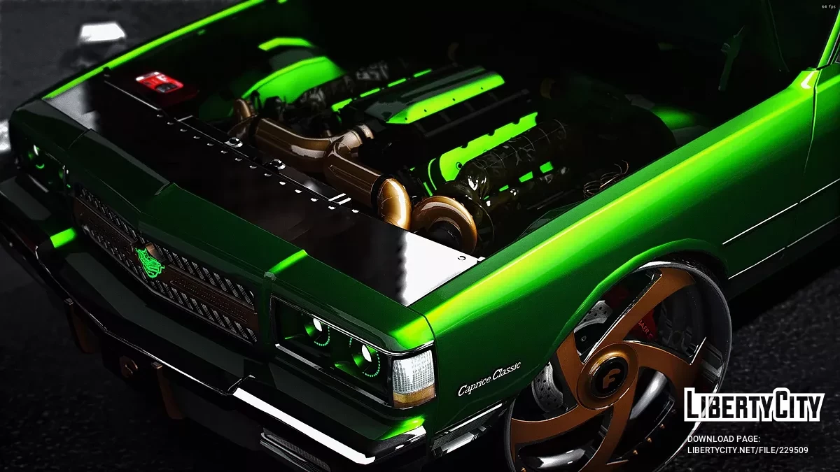 Chevrolet Caprice 2 Door Vert / GTA 5