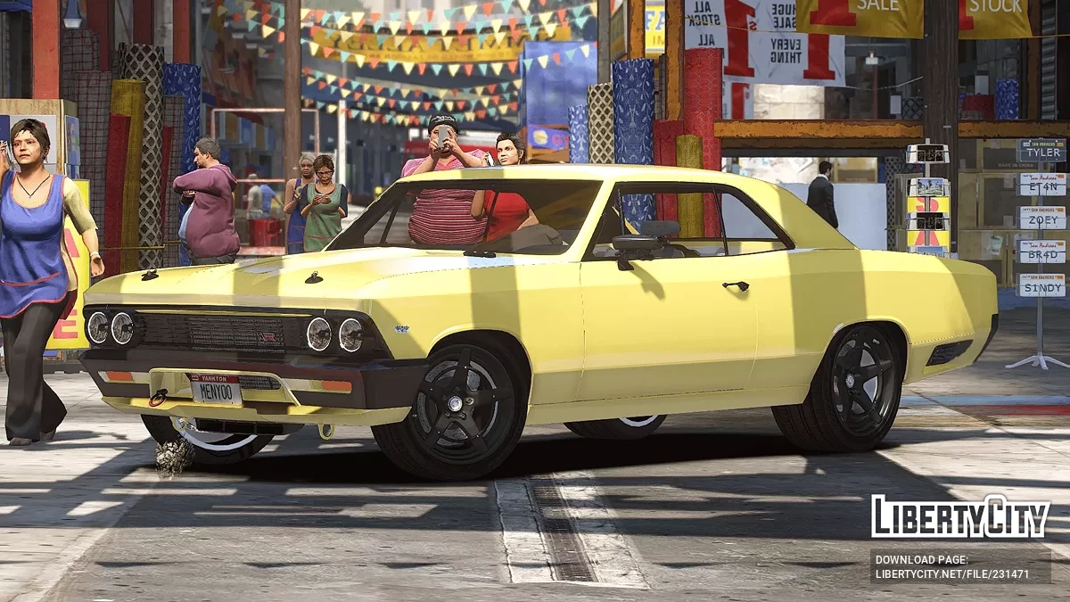 1966 Chevrolet Chevelle Custom v1.0 / GTA 5