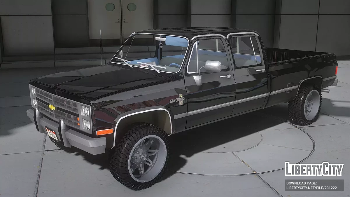 1986 Chevorlet K10 CrewCab / GTA 5