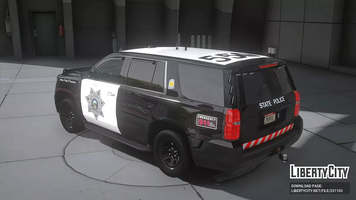 2019 Chevrolet Tahoe State Police / GTA 5