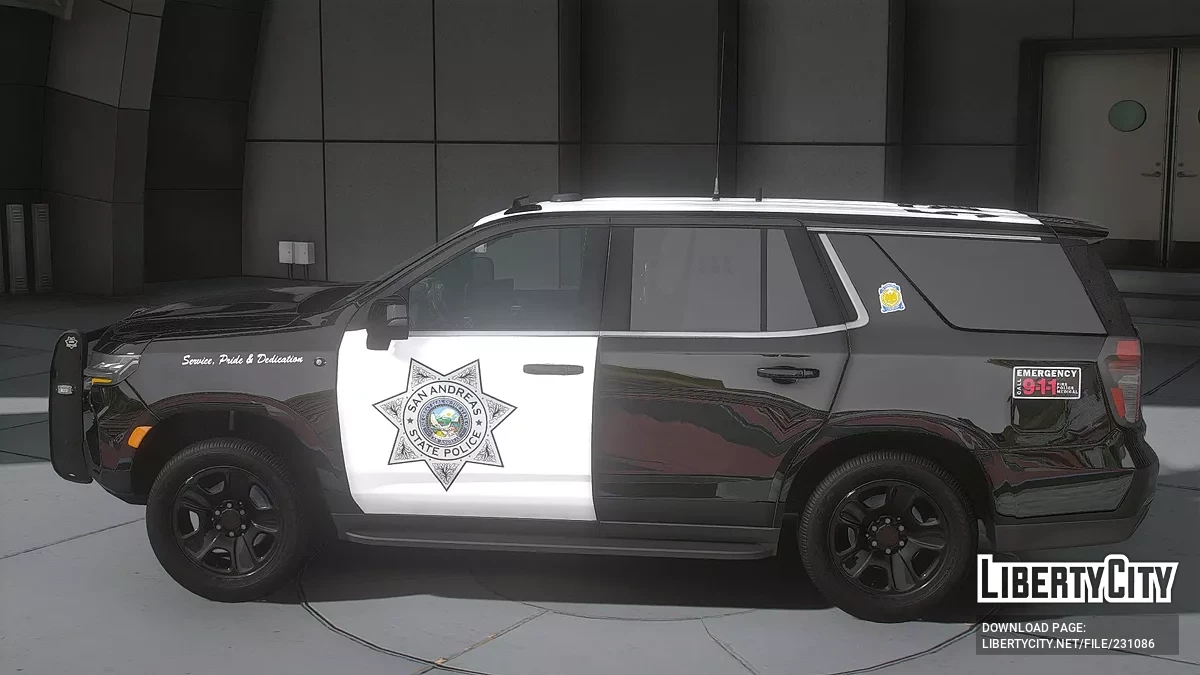 2021 Chevrolet Tahoe State Police / GTA 5