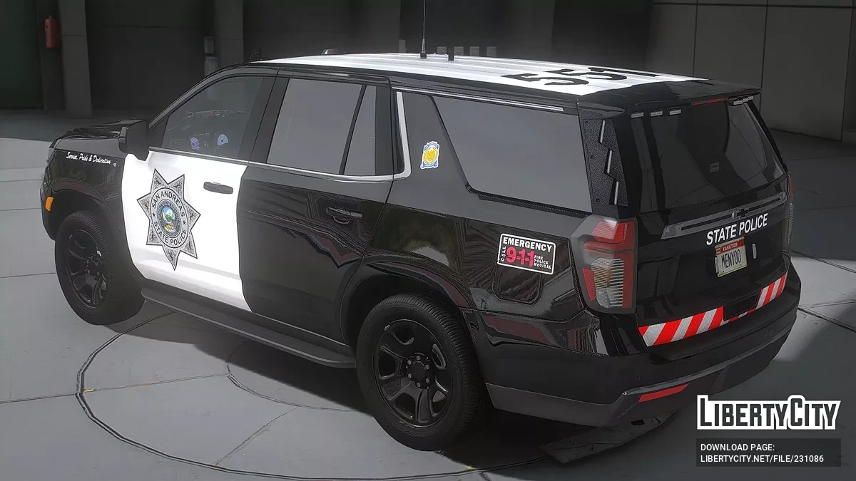 2021 Chevrolet Tahoe State Police / GTA 5