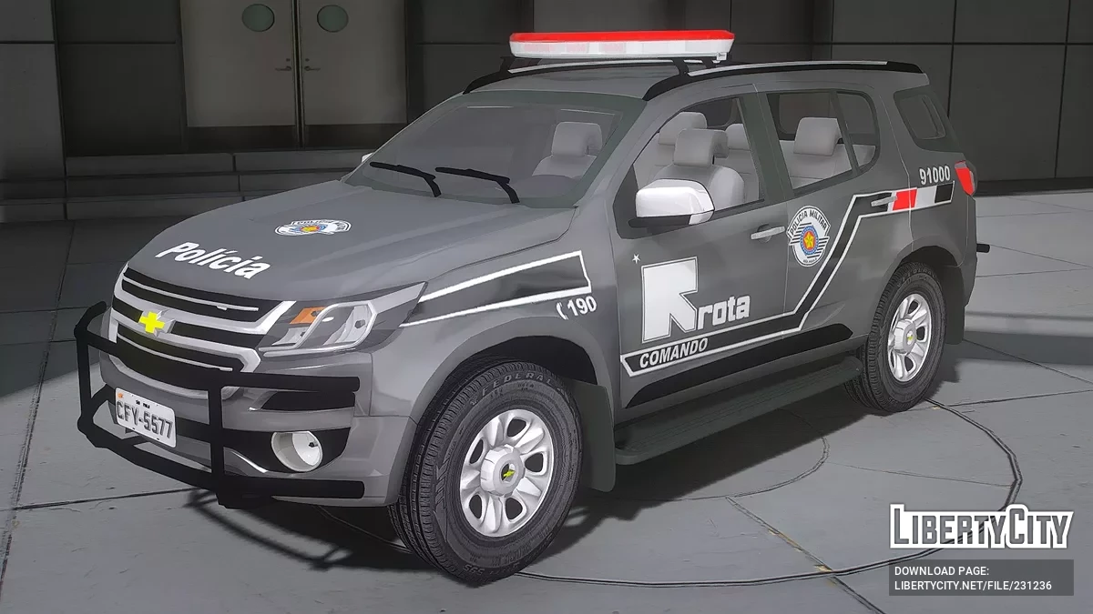 Chevrolet TrailBlazer 2017 ROTA PMESP / GTA 5