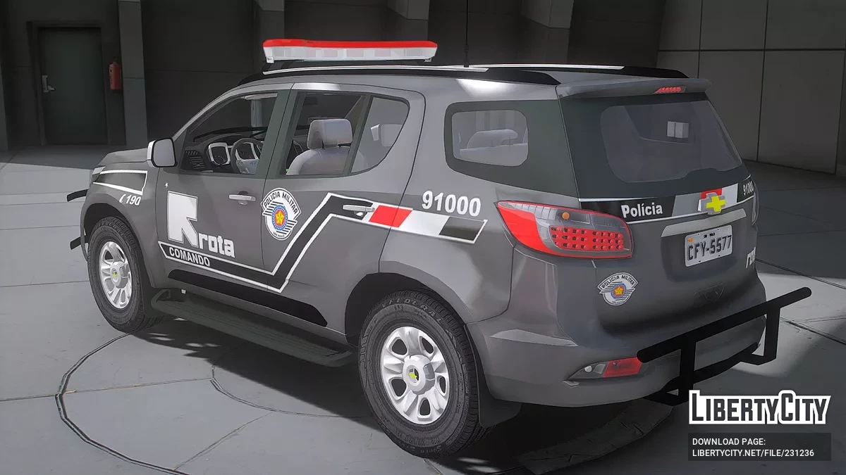 Chevrolet TrailBlazer 2017 ROTA PMESP / GTA 5