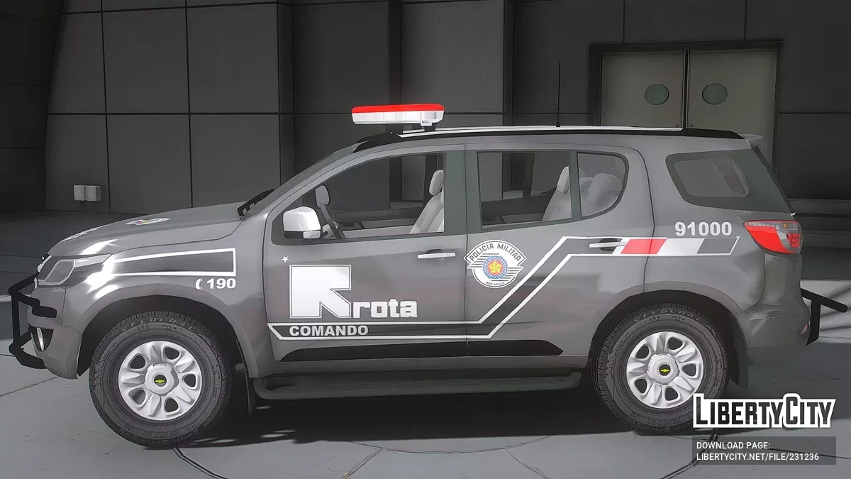 Chevrolet TrailBlazer 2017 ROTA PMESP / GTA 5