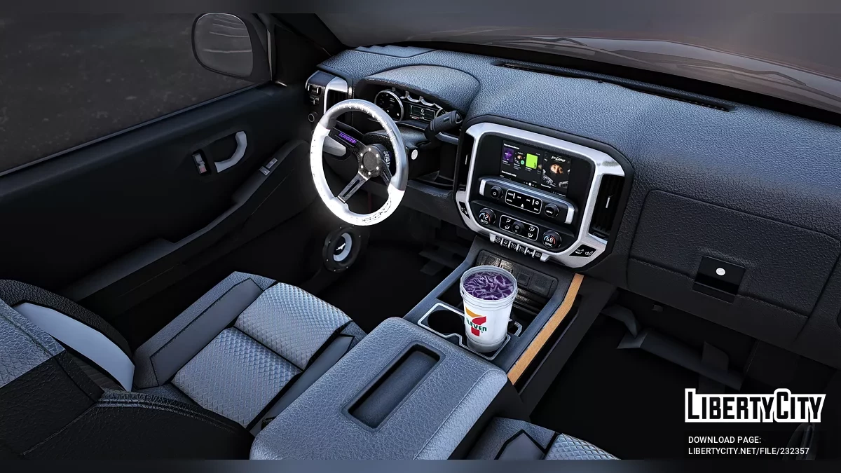 Chevrolet Bagged C-notched S10 / GTA 5