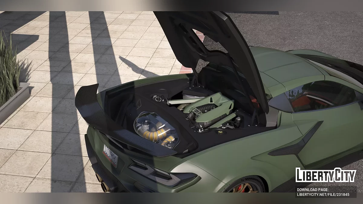 Chevrolet Label Motorsport Corvette Z06 2023 / GTA 5