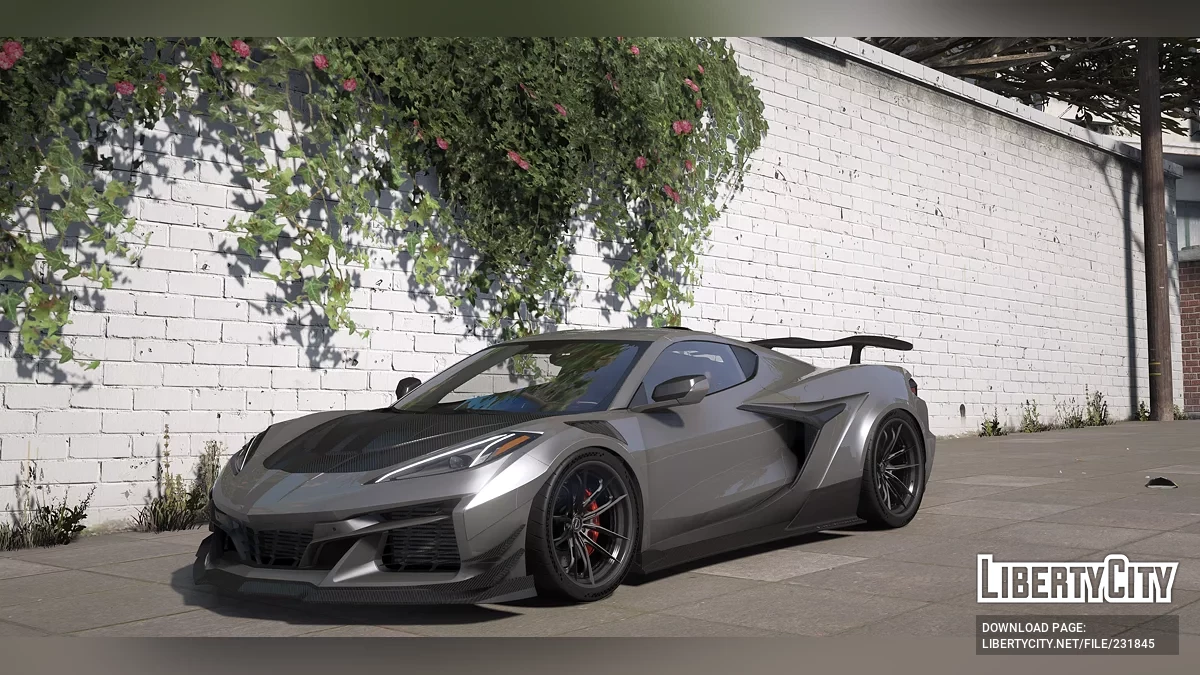 Chevrolet Label Motorsport Corvette Z06 2023 / GTA 5