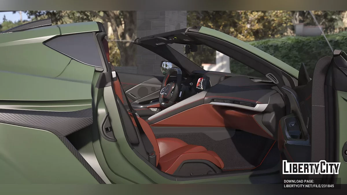 Chevrolet Label Motorsport Corvette Z06 2023 / GTA 5