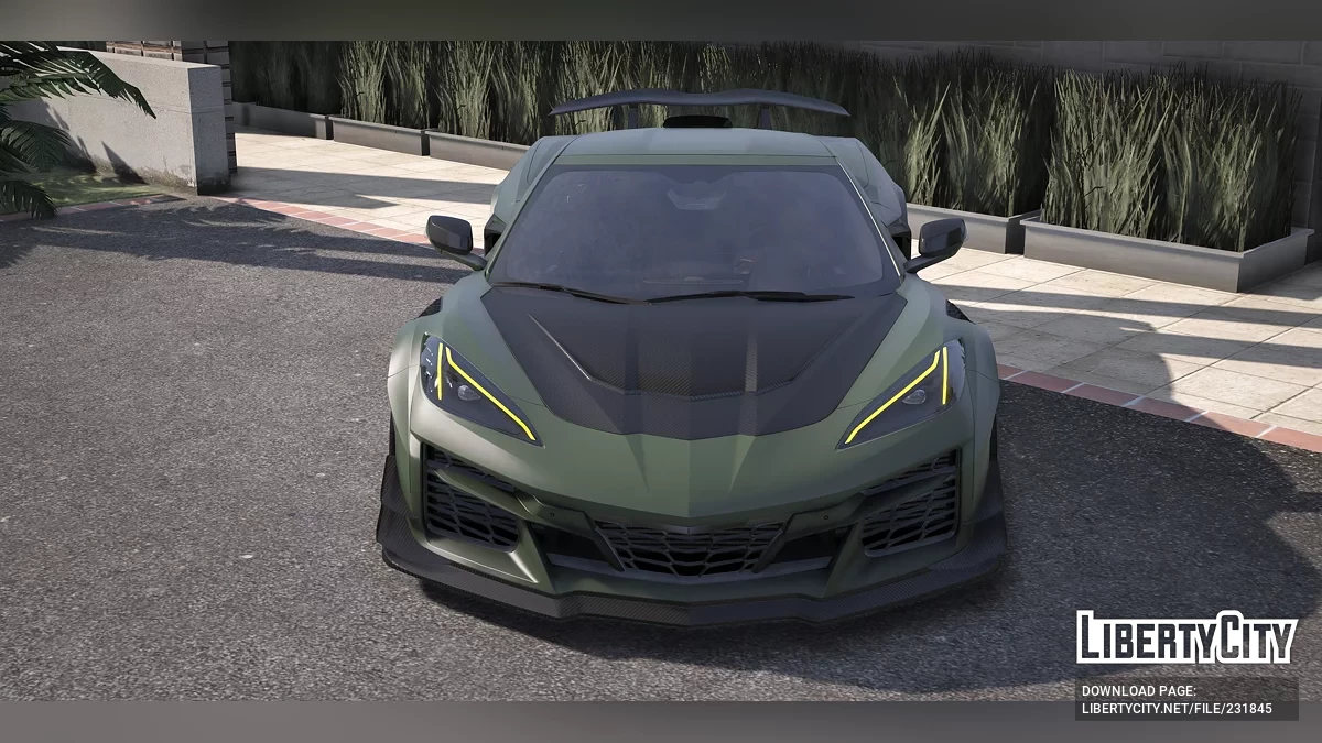 Chevrolet Label Motorsport Corvette Z06 2023 / GTA 5