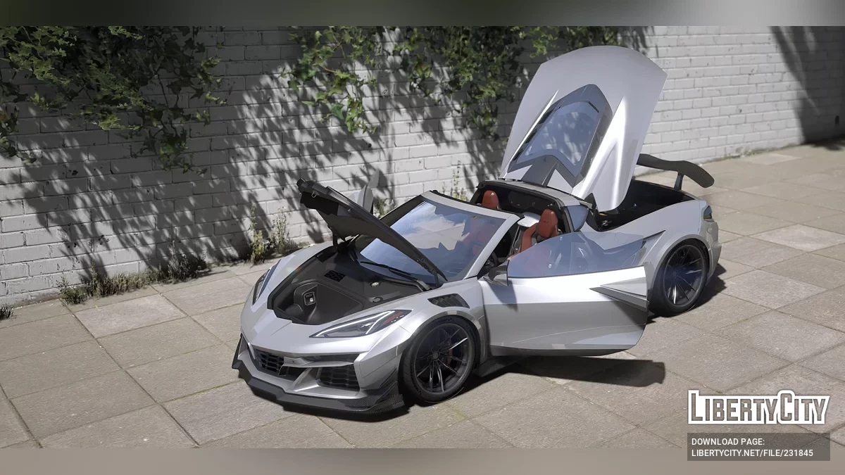 Chevrolet Label Motorsport Corvette Z06 2023 / GTA 5